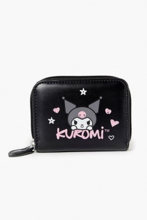 Bolsas Forever 21 Faux Cuero Kuromi Coin Purse Mujer Negras | reJSglloqAm