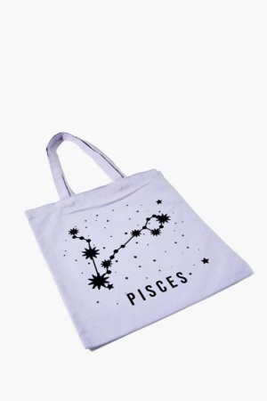 Bolsas Forever 21 Zodiac Constellation Tote Mujer Lavanda | PYgDCMsyFsQ