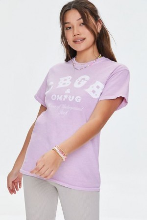 Camisa Forever 21 Cbcg Amp Omfug Estampadas Mujer Rosas Claro Blancas | W37ju9gdGtz