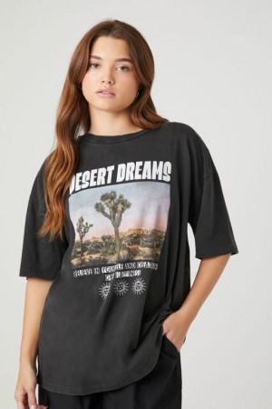 Camisa Forever 21 Desert Dreams Estampadas Mujer Negras Multicolor | FrOdgHxUlMU