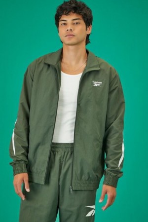 Casacas Forever 21 Reebok Estampadas Bomber Hombre Verde Oliva Multicolor | oaWRZ4xAhkS