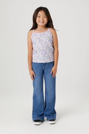 Jeans Forever 21 Girls Flare Leg Niños Azules | q4BkLEjlSxT