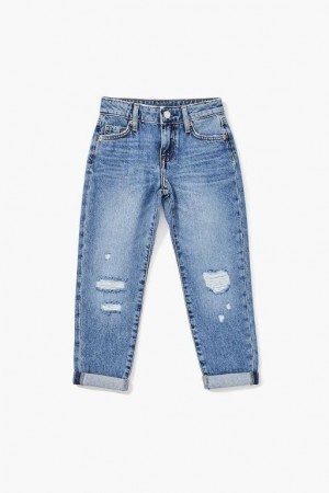 Jeans Forever 21 Girls Organically Grown Cotton Niños Azules | awssw90Crlo