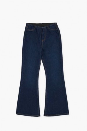 Jeans Forever 21 Girls Pull On Flare Niños Azules Oscuro | B45zlGRxCqK