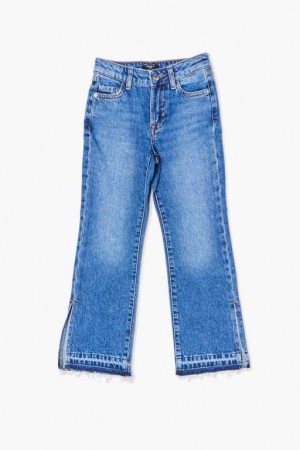 Jeans Forever 21 Girls Recycled Cotton Niños Azules Claro | 8LPBjhMbvvg