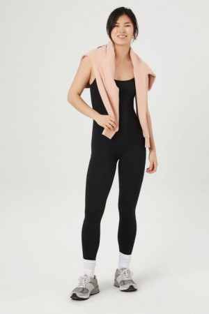 Jumpsuits Forever 21 Fitted Cami Jumpsuit Mujer Negras | oGrtCXvGwYx