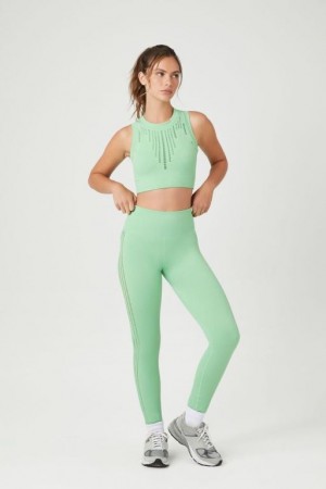 Leggins Forever 21 Active Seamless Cutout Mujer Verde Menta | J6jbJRUlW0A