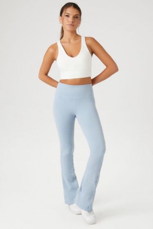 Leggins Forever 21 Active Seamless Flare Mujer Azules | Kz3BEVCNTnD