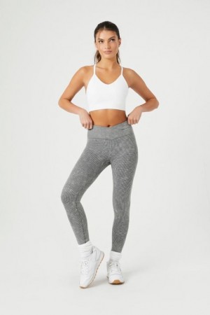 Leggins Forever 21 Active Seamless Surplice Mujer Gris Oscuro | dnKanTj28tJ