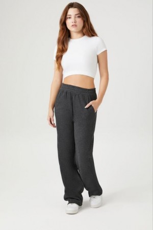 Pantalon Forever 21 Cotton Blend Sweatpants Mujer Gris | ZQW4k4ihqTl