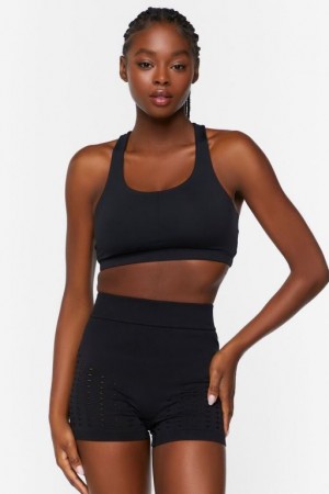 Short Forever 21 Active Seamless Biker Mujer Negras | R8jnFwRVGUE