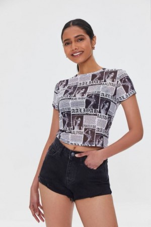 Short Forever 21 Organically Grown Cotton Denim Mujer Negras | PYVpWt89KdN