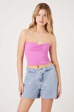 Short Forever 21 Raw Cut Denim Mujer Azules | wS0T0QgaG0p