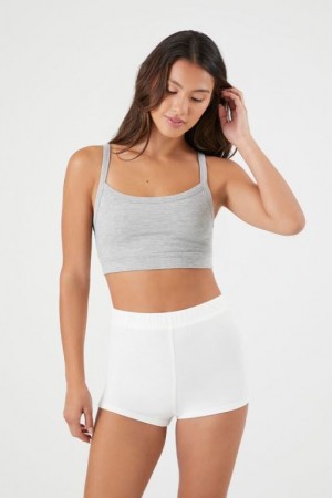 Short Forever 21 Stretch Knit Pajama Mujer Blancas | liPvwbENooN