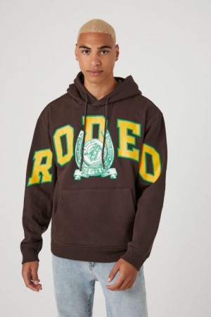 Sudaderas Forever 21 Rodeo Horseshoe Estampadas Hombre Multicolor | eERAVxDf33x