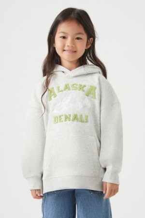 Tops Forever 21 Girls Alaska Estampadas Niños Gris Multicolor | QbkO8Xo6QRm