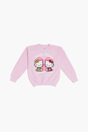 Tops Forever 21 Girls Hello Kitty Estampadas Niños Rosas Multicolor | zbfTG4eWgOF