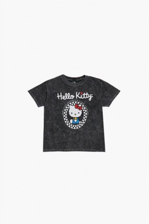 Tops Forever 21 Girls Hello Kitty Estampadas Niños Gris Multicolor | TdXY1Ir1M7l