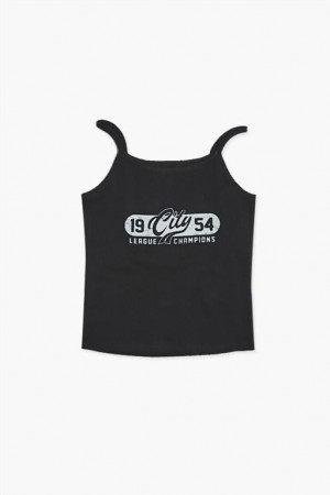 Tops Forever 21 Girls League Champions Cami Niños Negras Blancas | V4EKflh2JoL