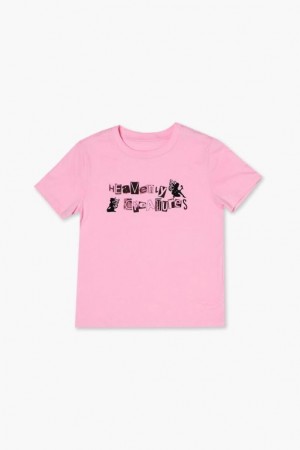 Tops Forever 21 Girls Organically Grown Cotton Niños Rosas Negras | ApKRcqrR780