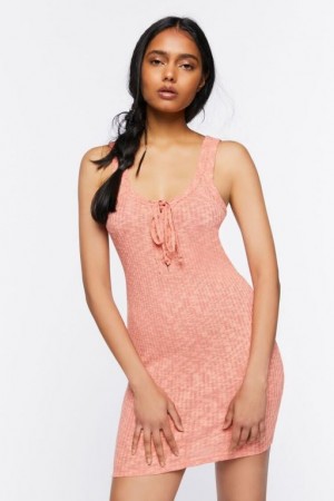 Vestido Forever 21 Bodycon Lace Up Mini Mujer Tigerlily | raRvMFgRSzB