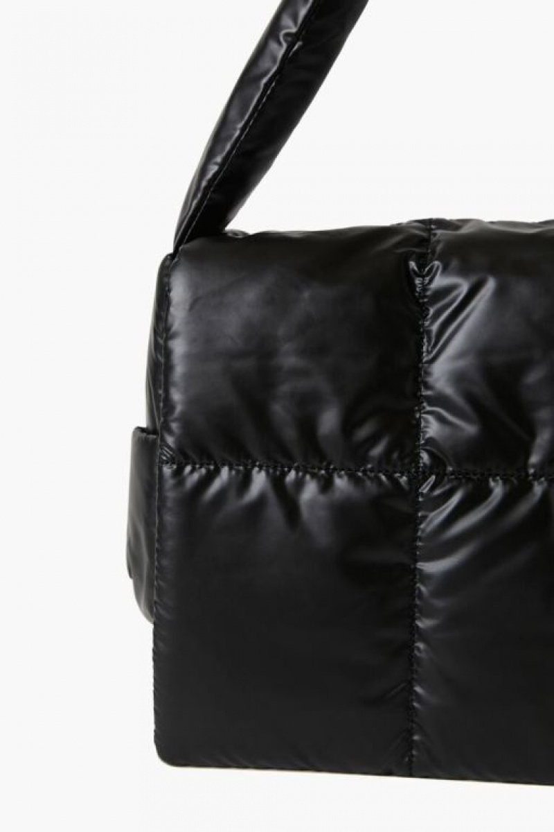 Bolsas Forever 21 Acolchado Nylon Shoulder Mujer Negras | wqqGTRnxmTZ