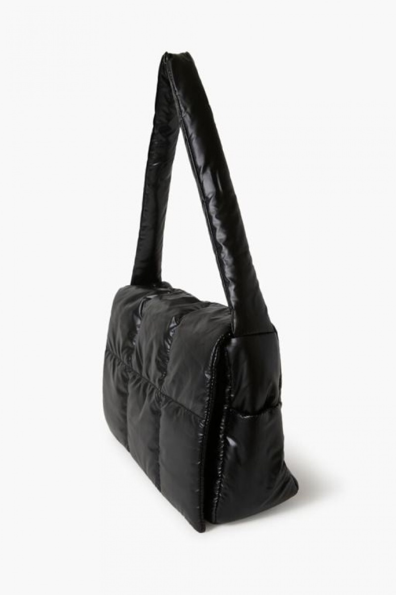 Bolsas Forever 21 Acolchado Nylon Shoulder Mujer Negras | wqqGTRnxmTZ