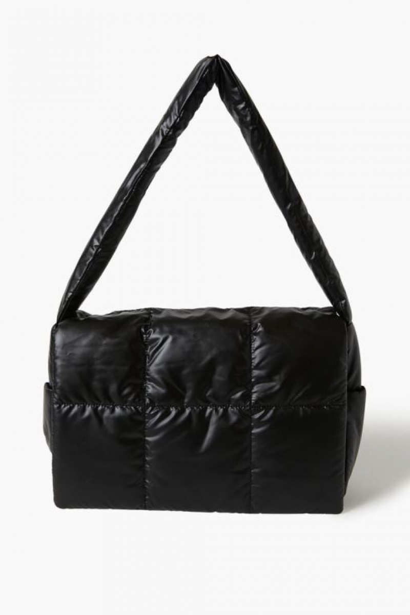 Bolsas Forever 21 Acolchado Nylon Shoulder Mujer Negras | wqqGTRnxmTZ