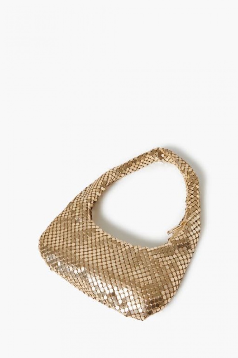 Bolsas Forever 21 Chainmail Shoulder Mujer Doradas | D5pQxKafVlO