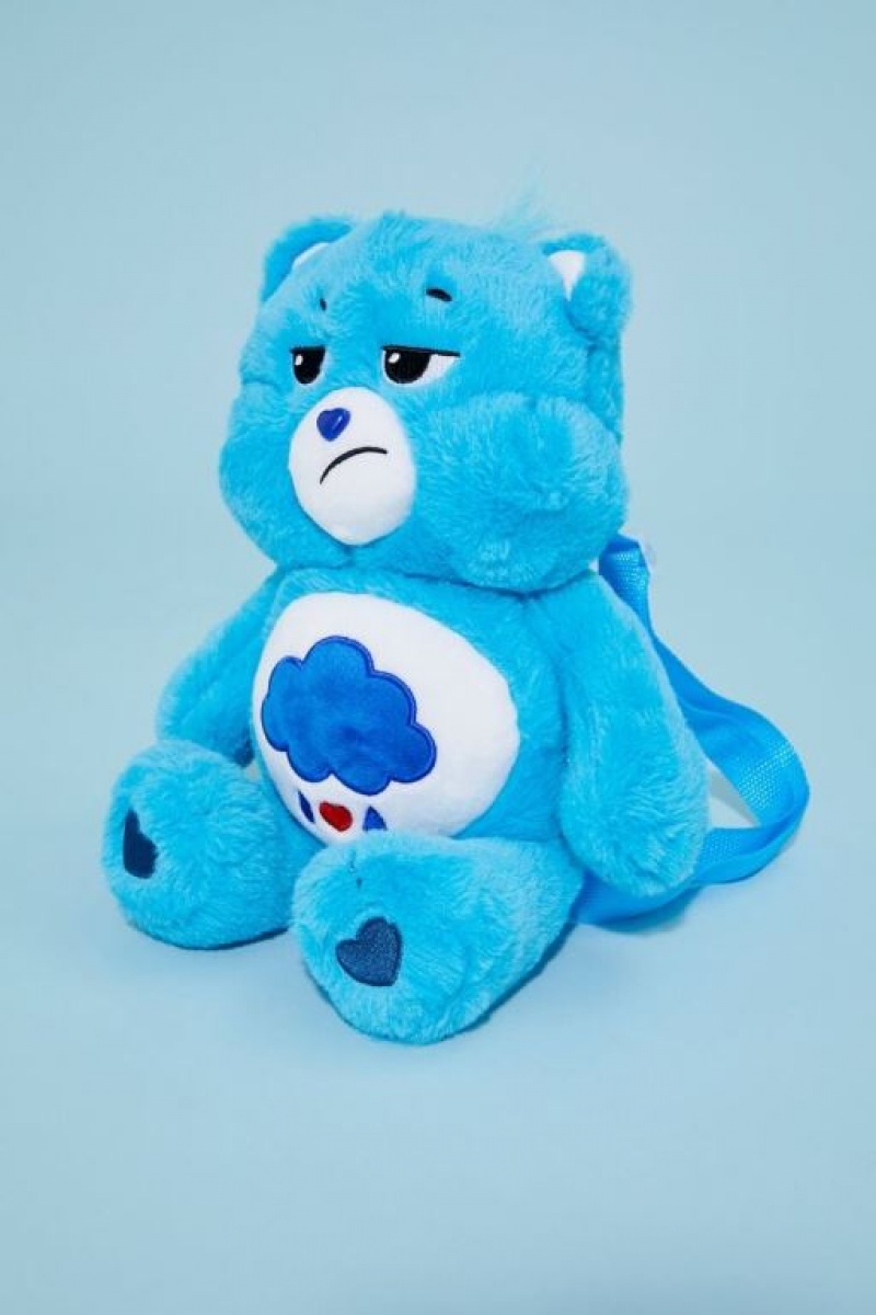 Bolsas Forever 21 Grumpy Bear Plush Backpack Mujer Azules | cihUMXalRp5