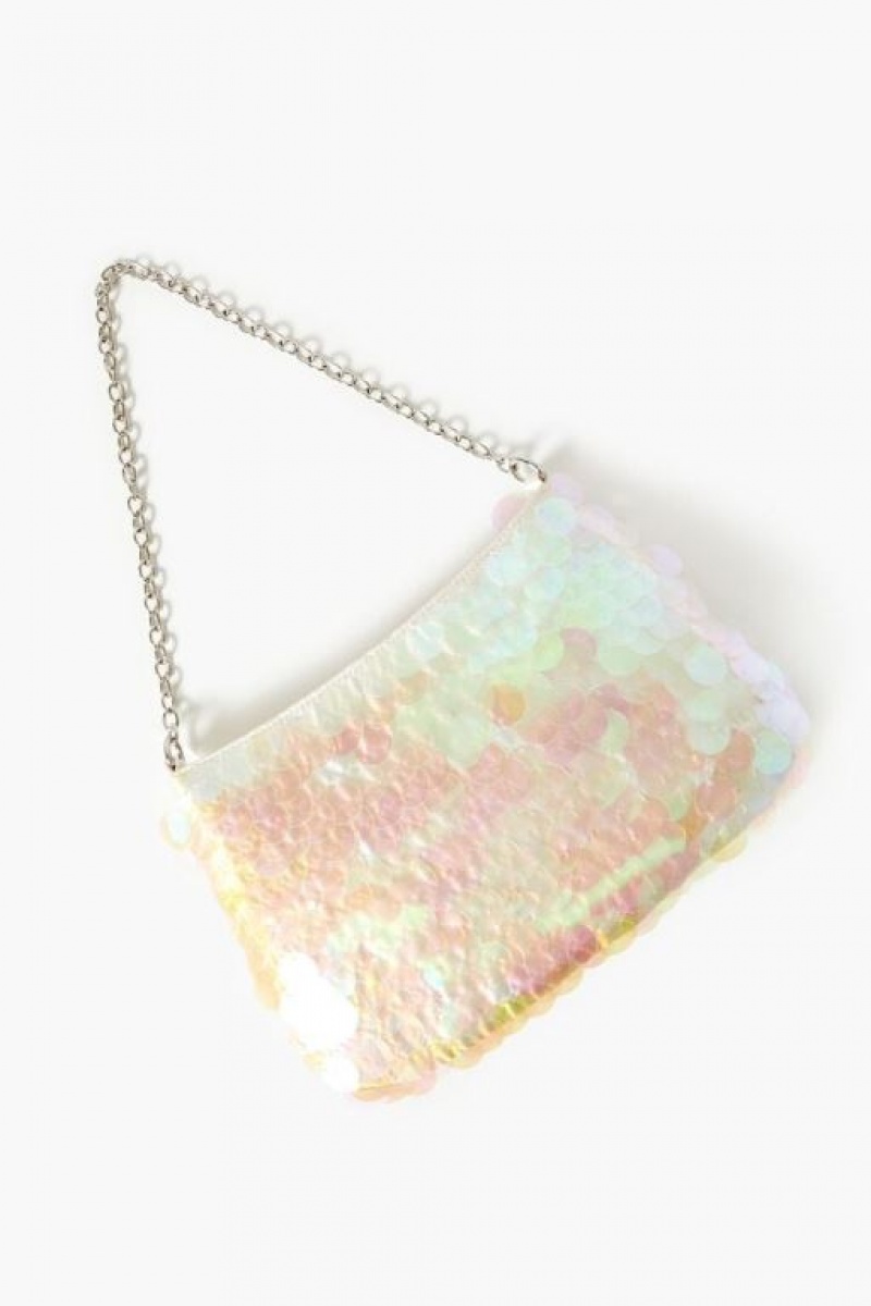 Bolsas Forever 21 Sequin Shoulder Mujer Multicolor | sZPxCoceUP3