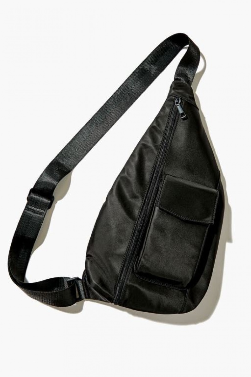 Bolsas Forever 21 Utility Fanny Pack Mujer Negras | lJnhWJLIMCK