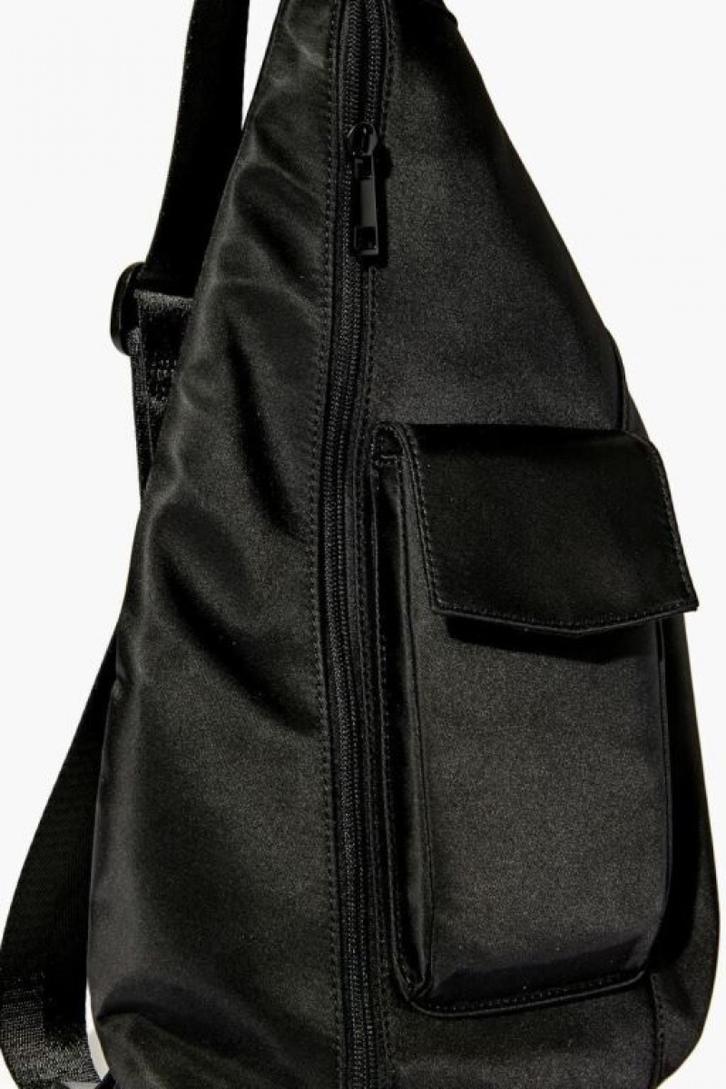 Bolsas Forever 21 Utility Fanny Pack Mujer Negras | lJnhWJLIMCK