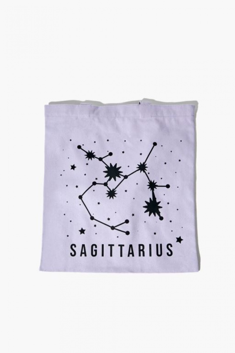 Bolsas Forever 21 Zodiac Constellation Tote Mujer Lavanda | P9Veym88d6T