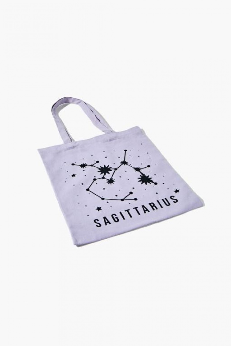 Bolsas Forever 21 Zodiac Constellation Tote Mujer Lavanda | P9Veym88d6T