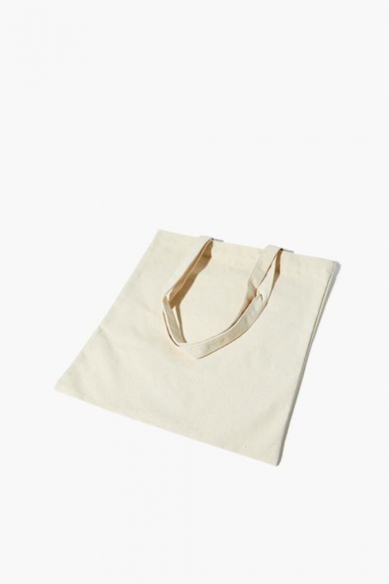 Bolsas Forever 21 Zodiac Constellation Tote Mujer Beige | H4kc0y5JXLx