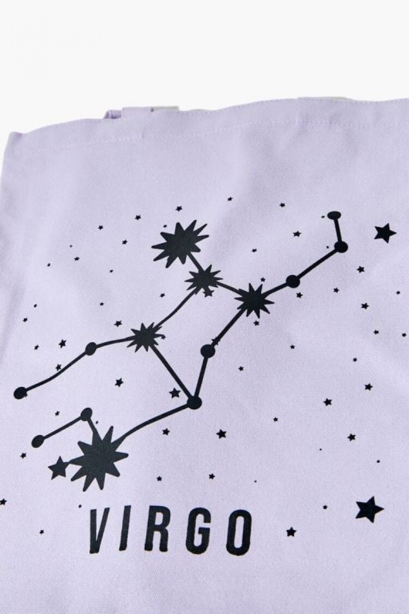 Bolsas Forever 21 Zodiac Constellation Tote Mujer Lavanda | pbRRVIkH3ba