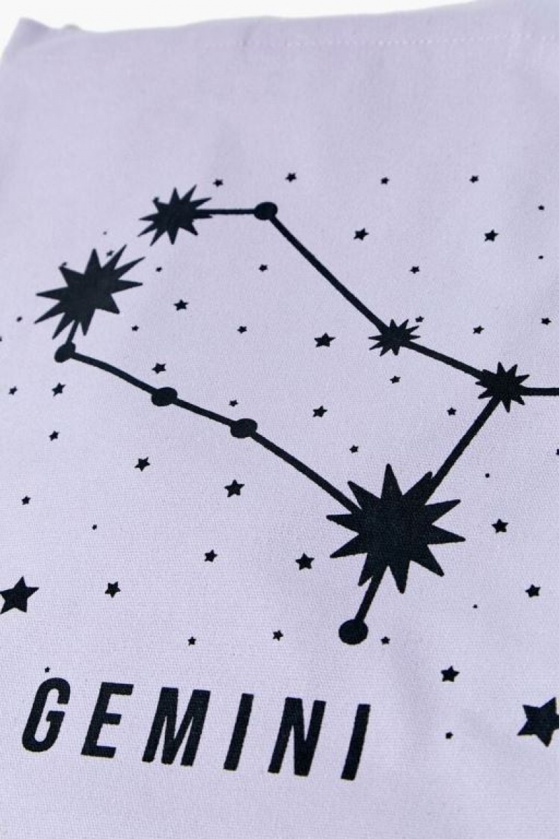 Bolsas Forever 21 Zodiac Constellation Tote Mujer Lavanda | RfJcIDTVLdh