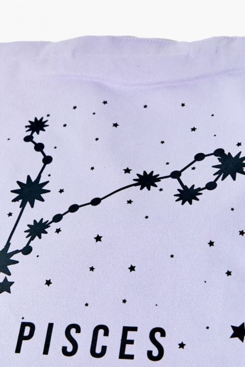 Bolsas Forever 21 Zodiac Constellation Tote Mujer Lavanda | PYgDCMsyFsQ