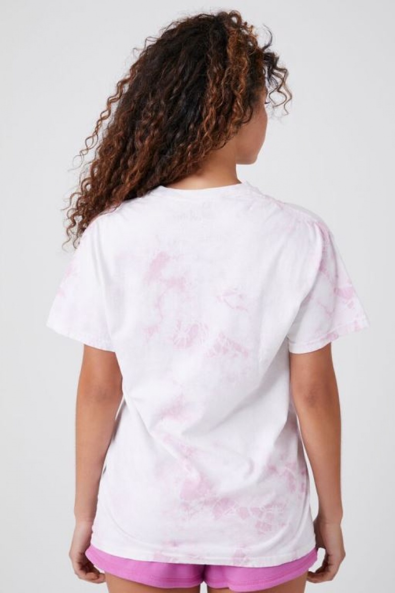 Camisa Forever 21 Tie Dye Sublime Estampadas Mujer Blancas Multicolor | mvkAnovdYjW