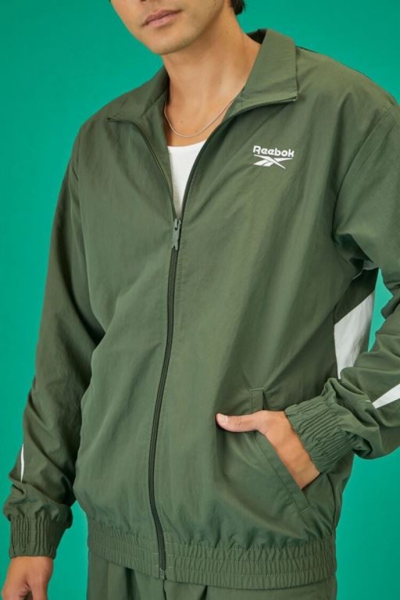 Casacas Forever 21 Reebok Estampadas Bomber Hombre Verde Oliva Multicolor | oaWRZ4xAhkS