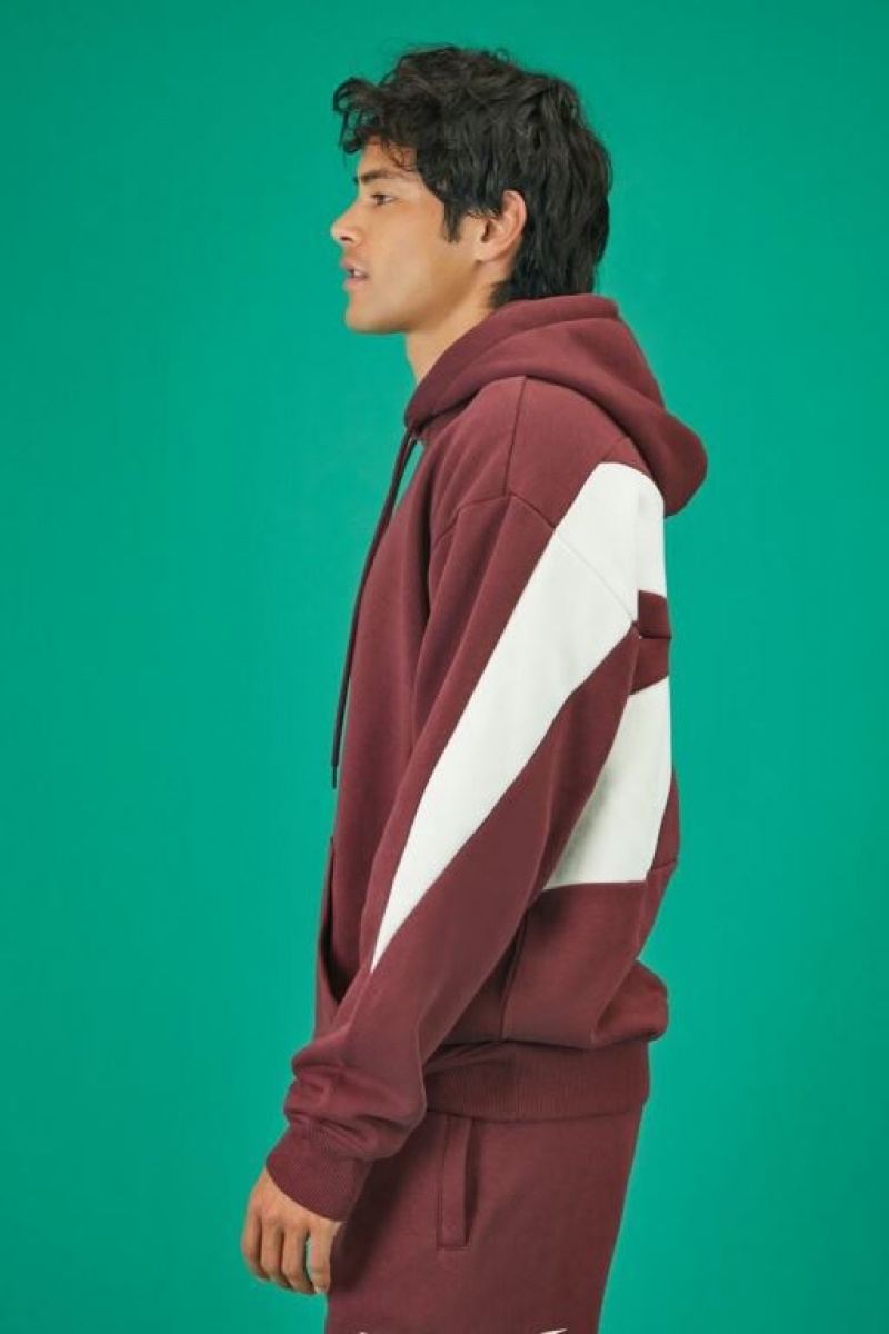 Casacas Forever 21 Reebok Estampadas Bomber Hombre Burdeos Multicolor | wYtiYkJeZws