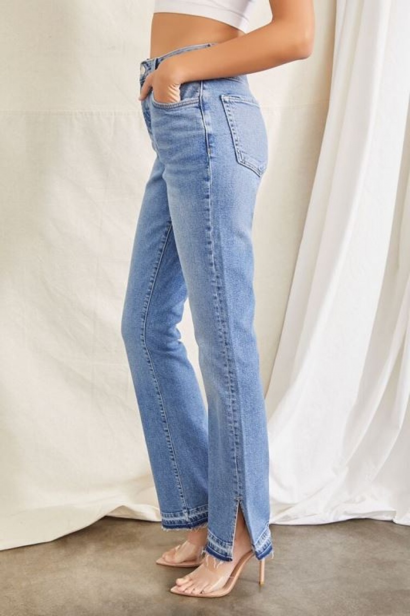 Jeans Forever 21 Bootcut Release Hem Mujer Azules | 2Y6Dydb5Fes