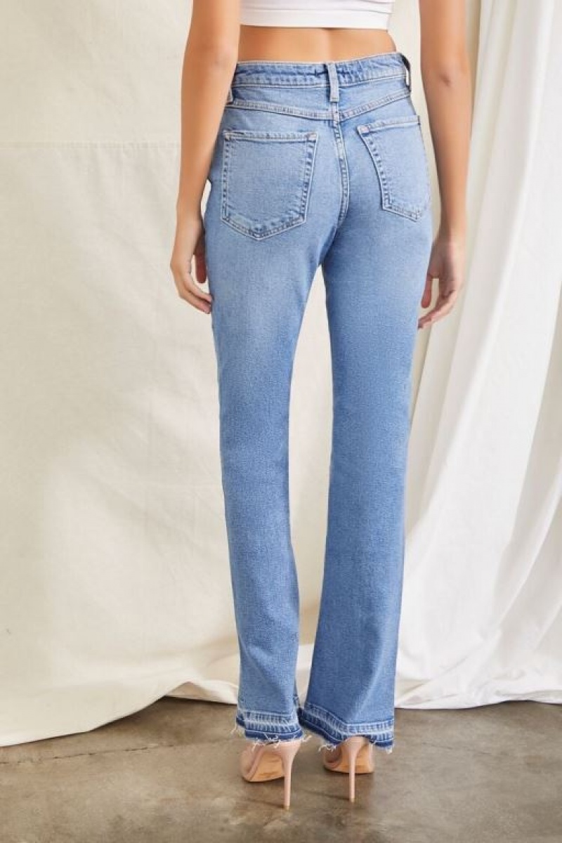 Jeans Forever 21 Bootcut Release Hem Mujer Azules | 2Y6Dydb5Fes