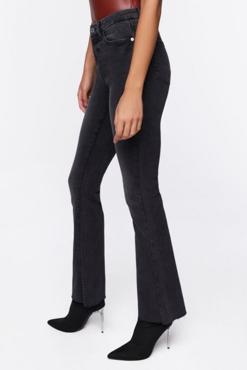 Jeans Forever 21 Curvy High Rise Bootcut Mujer Negras | dZkCvoqUjj8