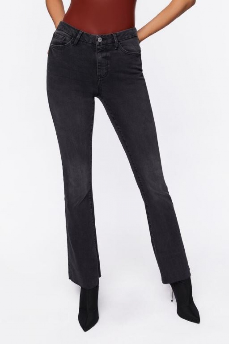 Jeans Forever 21 Curvy High Rise Bootcut Mujer Negras | dZkCvoqUjj8