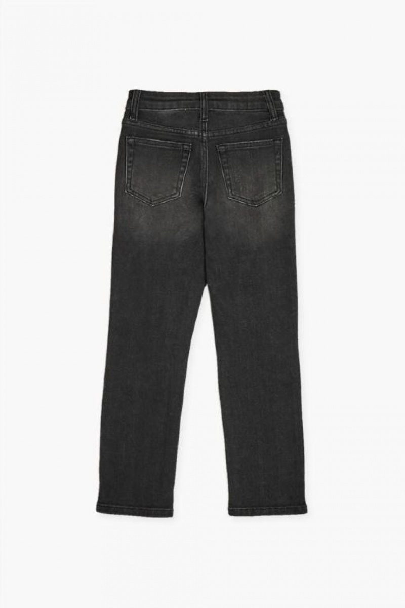 Jeans Forever 21 Distressed Girls Boys Niños Azules Negras | rTEyGy9SlbM