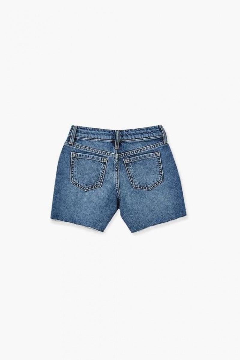 Jeans Forever 21 Distressed Girls Boys Niños Azules | 6v4iAN2PqkP