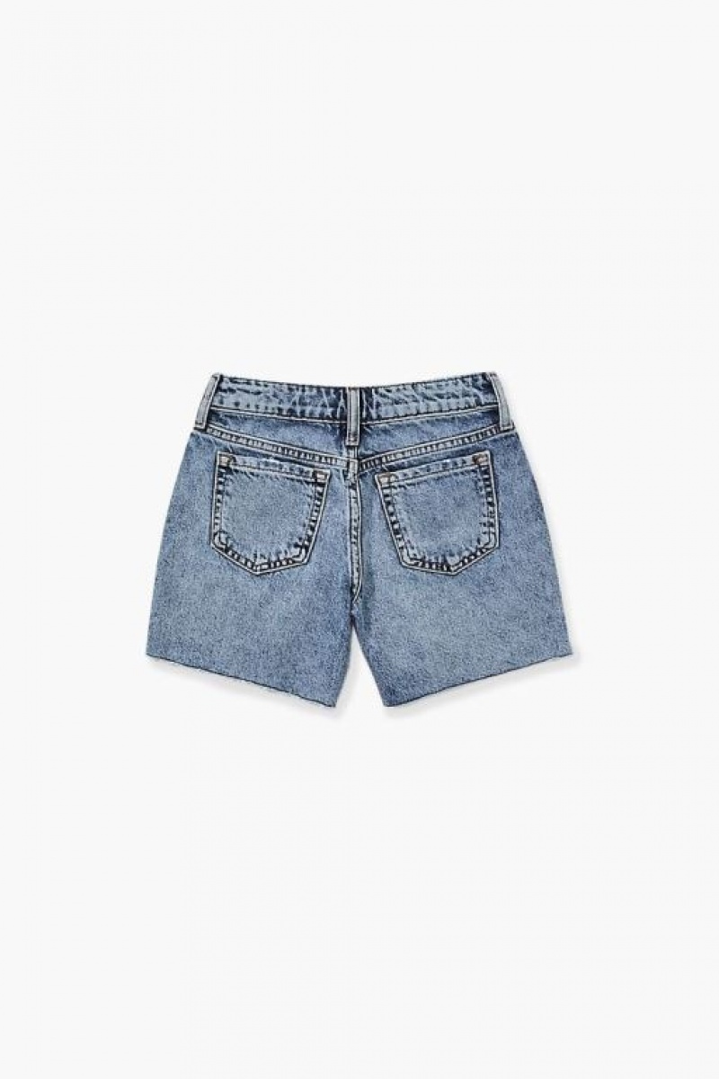 Jeans Forever 21 Distressed Girls Boys Niños Azules Claro | X9iBmy5jnFv