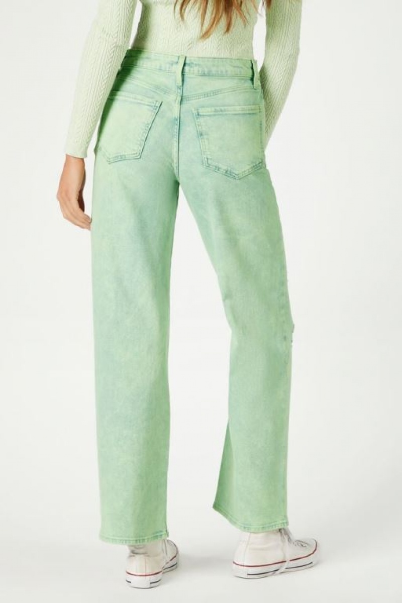 Jeans Forever 21 Distressed S Fit Mujer Melon Smoothie | 6o9Kdr4Whqb